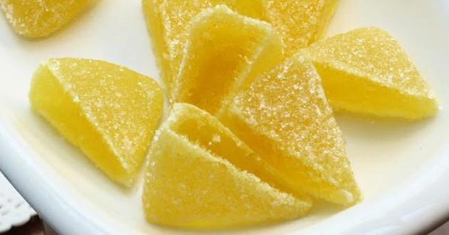 Receta de gominolas de limón