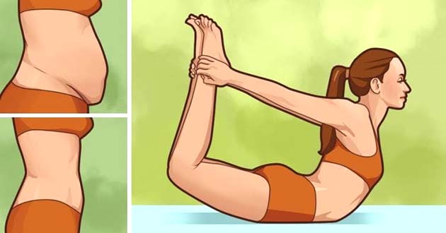 Reduce la barriga con estas posiciones de yoga