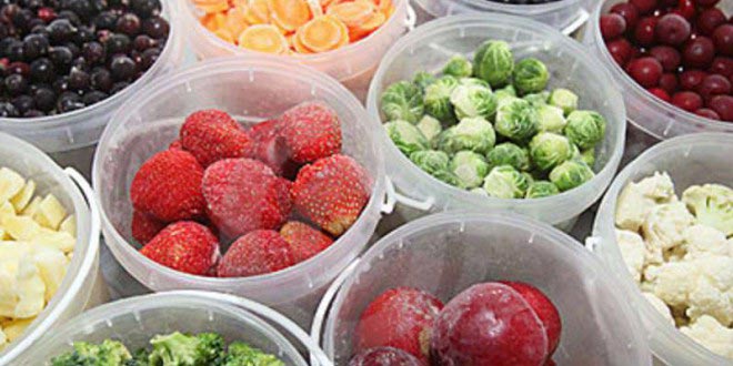 Aprende cómo congelar fruta y verdura