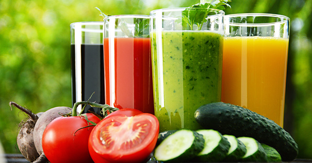 6 recetas de zumos de frutas y verduras para deshinchar el cuerpo