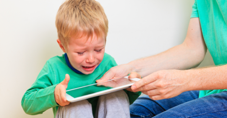 La tablet para calmar a los niños